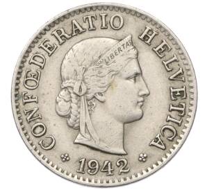 5 раппенов 1942 года Швейцария — Фото №1