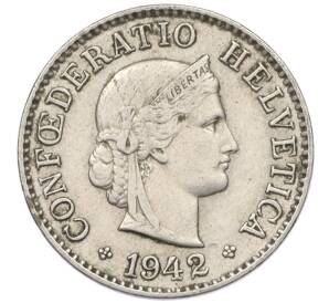 5 раппенов 1942 года Швейцария — Фото №1