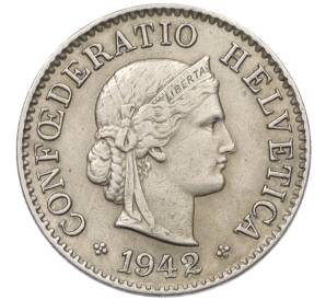 5 раппенов 1942 года Швейцария — Фото №1