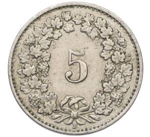 5 раппенов 1942 года Швейцария — Фото №2