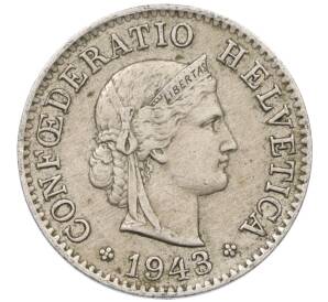 5 раппенов 1943 года Швейцария — Фото №1