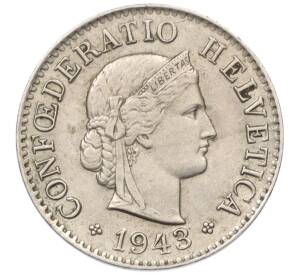 5 раппенов 1943 года Швейцария — Фото №1