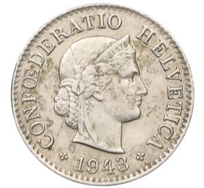 5 раппенов 1943 года Швейцария — Фото №1