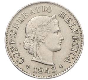 5 раппенов 1943 года Швейцария — Фото №1