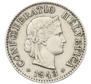 5 раппенов 1943 года Швейцария — Фото №1