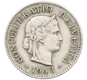 5 раппенов 1943 года Швейцария — Фото №1