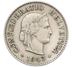 5 раппенов 1943 года Швейцария — Фото №1