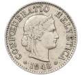 Монета 5 раппенов 1943 года Швейцария (Артикул: K12-31597) — Фото №1
