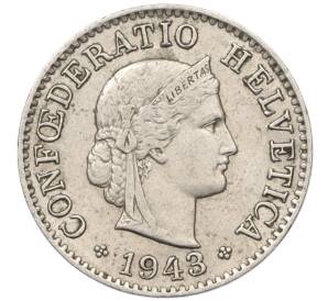 5 раппенов 1943 года Швейцария — Фото №1