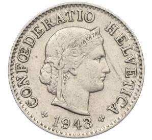 5 раппенов 1943 года Швейцария — Фото №1