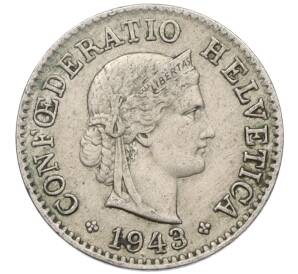 5 раппенов 1943 года Швейцария — Фото №1