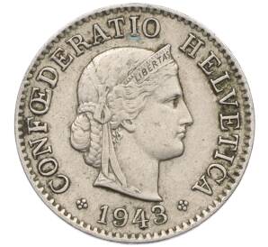 5 раппенов 1943 года Швейцария — Фото №1