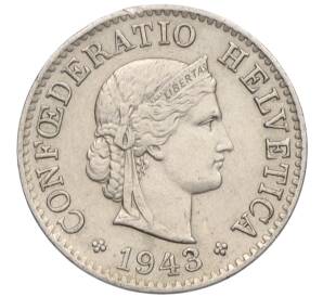 5 раппенов 1943 года Швейцария — Фото №1