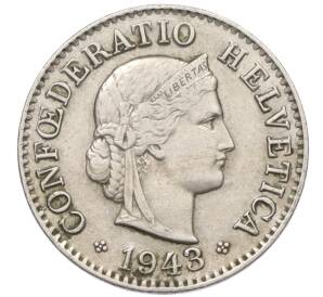 5 раппенов 1943 года Швейцария — Фото №1