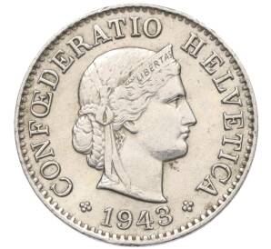 5 раппенов 1943 года Швейцария — Фото №1