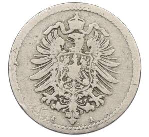 5 пфеннигов 1889 года А Германия — Фото №2