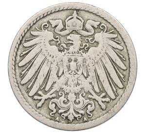 5 пфеннигов 1893 года А Германия — Фото №2