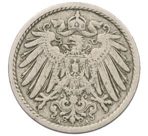 5 пфеннигов 1902 года А Германия — Фото №2