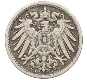 5 пфеннигов 1908 года А Германия — Фото №2