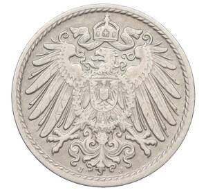 5 пфеннигов 1914 года J Германия — Фото №2