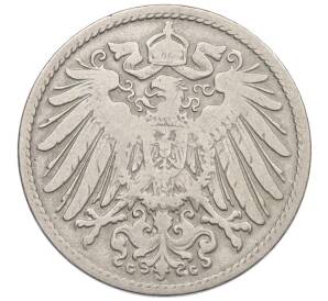 10 пфеннигов 1898 года G Германия — Фото №2