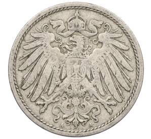 10 пфеннигов 1906 года А Германия — Фото №2