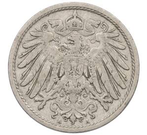 10 пфеннигов 1910 года А Германия — Фото №2