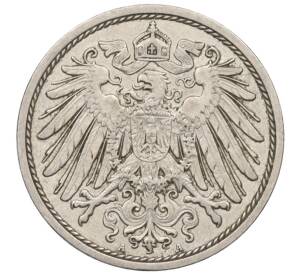 10 пфеннигов 1911 года А Германия — Фото №2