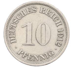 10 пфеннигов 1912 года F Германия — Фото №1