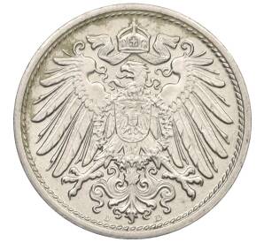 10 пфеннигов 1913 года D Германия — Фото №2