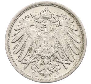 10 пфеннигов 1915 года D Германия — Фото №2