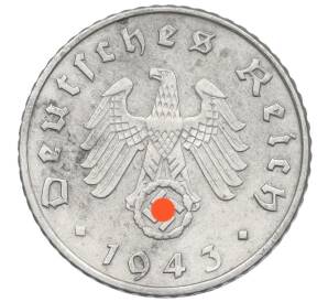5 рейхспфеннигов 1943 года А Германия — Фото №1