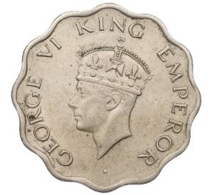 1 анна 1947 года Британская Индия — Фото №2