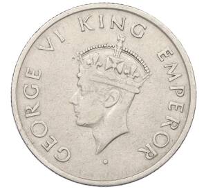 1/2 рупии 1946 года Британская Индия — Фото №2