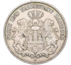 5 марок 1907 года Германия (Гамбург) — Фото №1