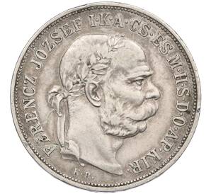 5 крон 1900 года Венгрия — Фото №2