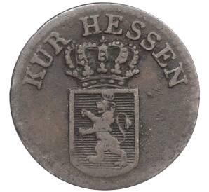 1/4 крейцера 1835 года Гессен-Кассель — Фото №2