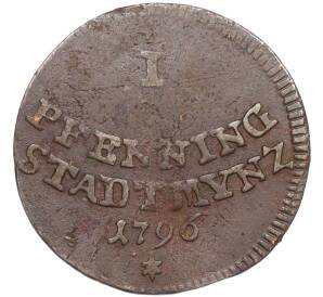 1 пфенниг 1796 года Аугсбург — Фото №1