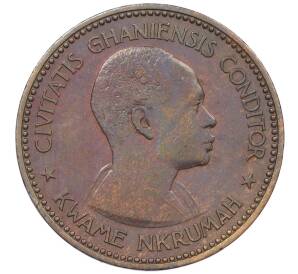 1 пенни 1958 года Гана — Фото №2