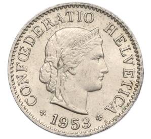 5 раппенов 1953 года Швейцария — Фото №1