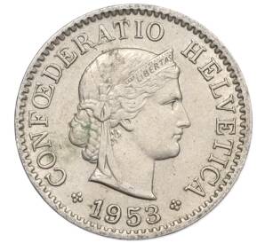 5 раппенов 1953 года Швейцария — Фото №1