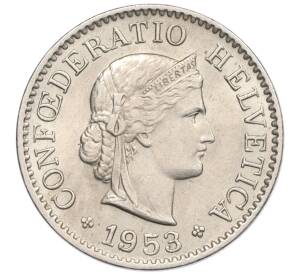 5 раппенов 1953 года Швейцария — Фото №1