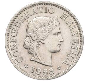 5 раппенов 1953 года Швейцария — Фото №1