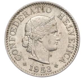 5 раппенов 1953 года Швейцария — Фото №1