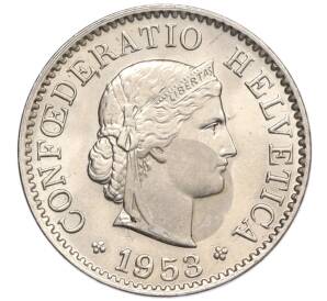 5 раппенов 1953 года Швейцария — Фото №1