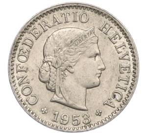 5 раппенов 1953 года Швейцария — Фото №1