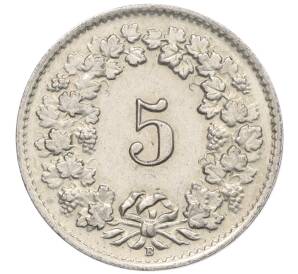 5 раппенов 1954 года Швейцария