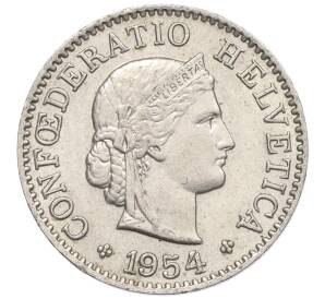 5 раппенов 1954 года Швейцария