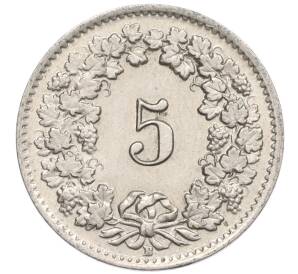 5 раппенов 1954 года Швейцария