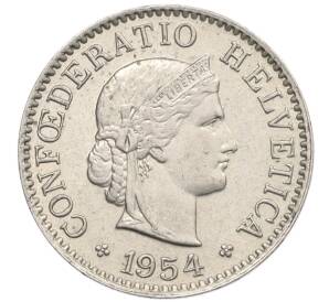 5 раппенов 1954 года Швейцария